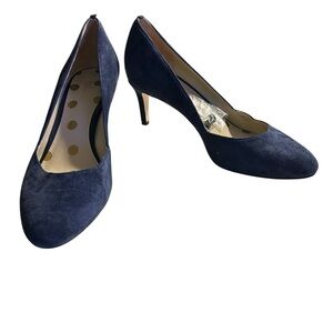 Boden Women’s Navy Suede  Pumps NWOT – Extra Heel Taps